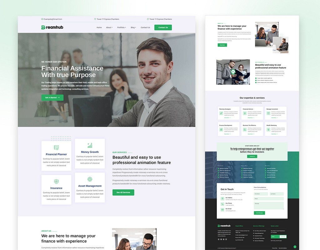 Professional Modern Website Design Shopify, WordPress, Wix, Squarespace Develper