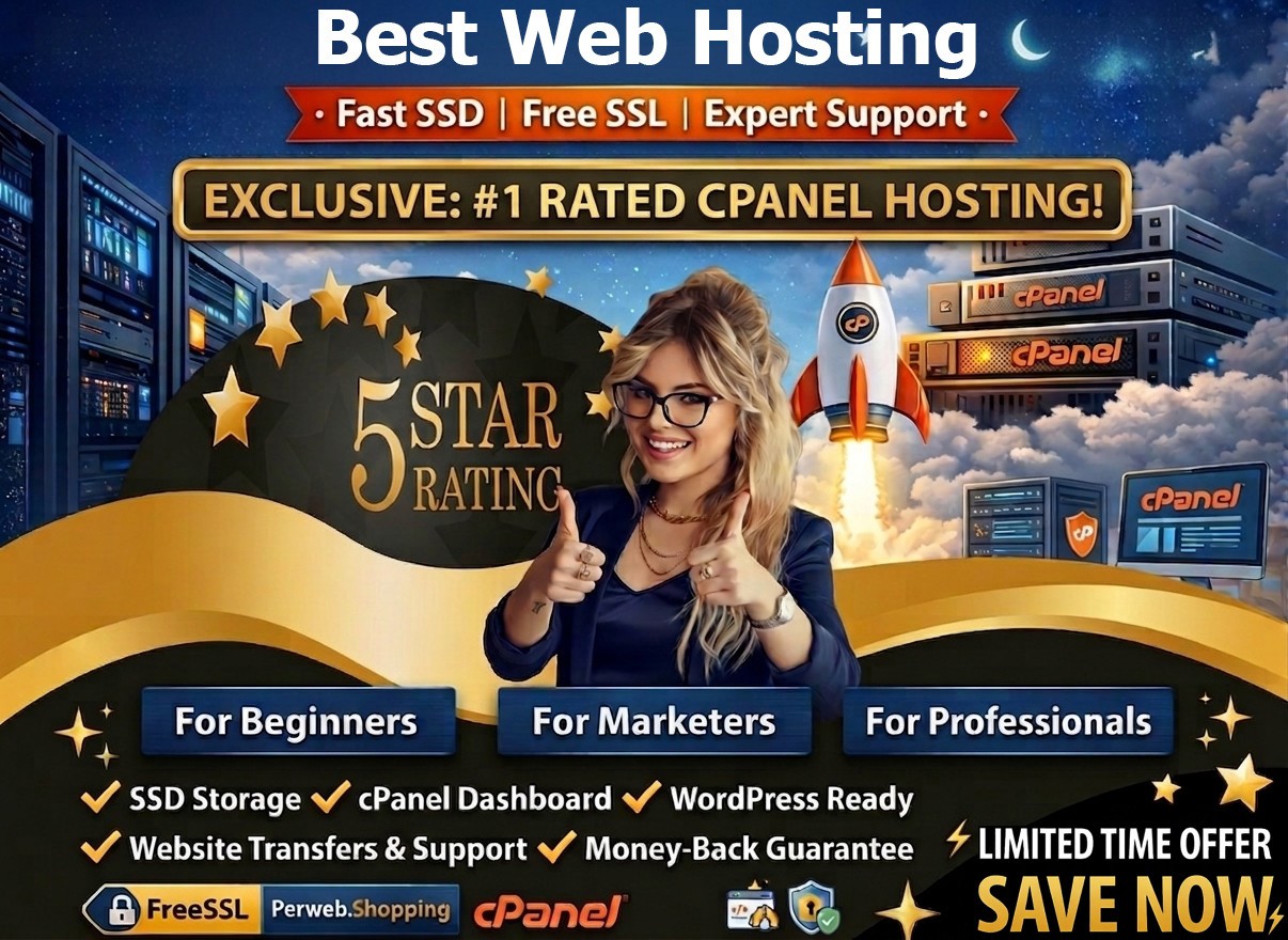Best Web Hosting – 🏆Unlimited SSD + Free SSL + Websites + Emails | $14.99/Year!