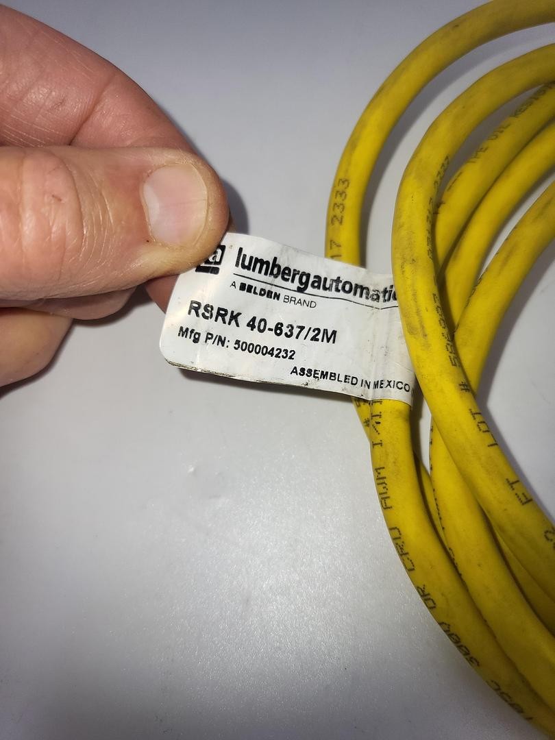 Lumberg Automation / Belden – 500004232 – RSRK-40-637-2M DOUBLE END CORDSET