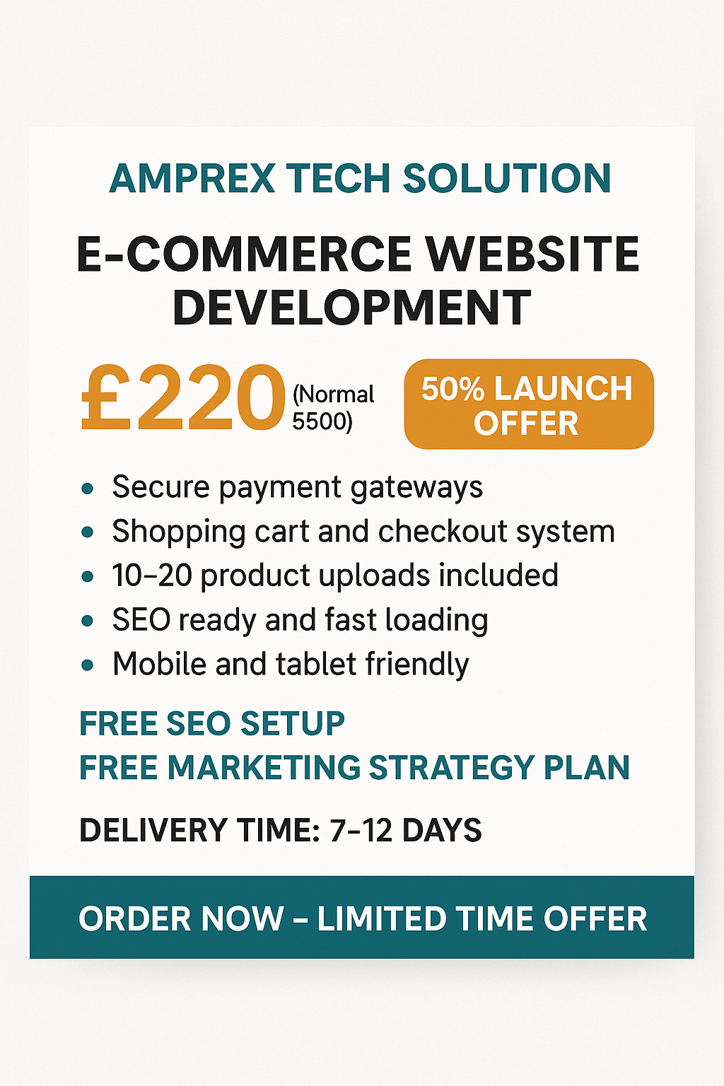 WordPress E-Commerce Website with Woocommerce Setup