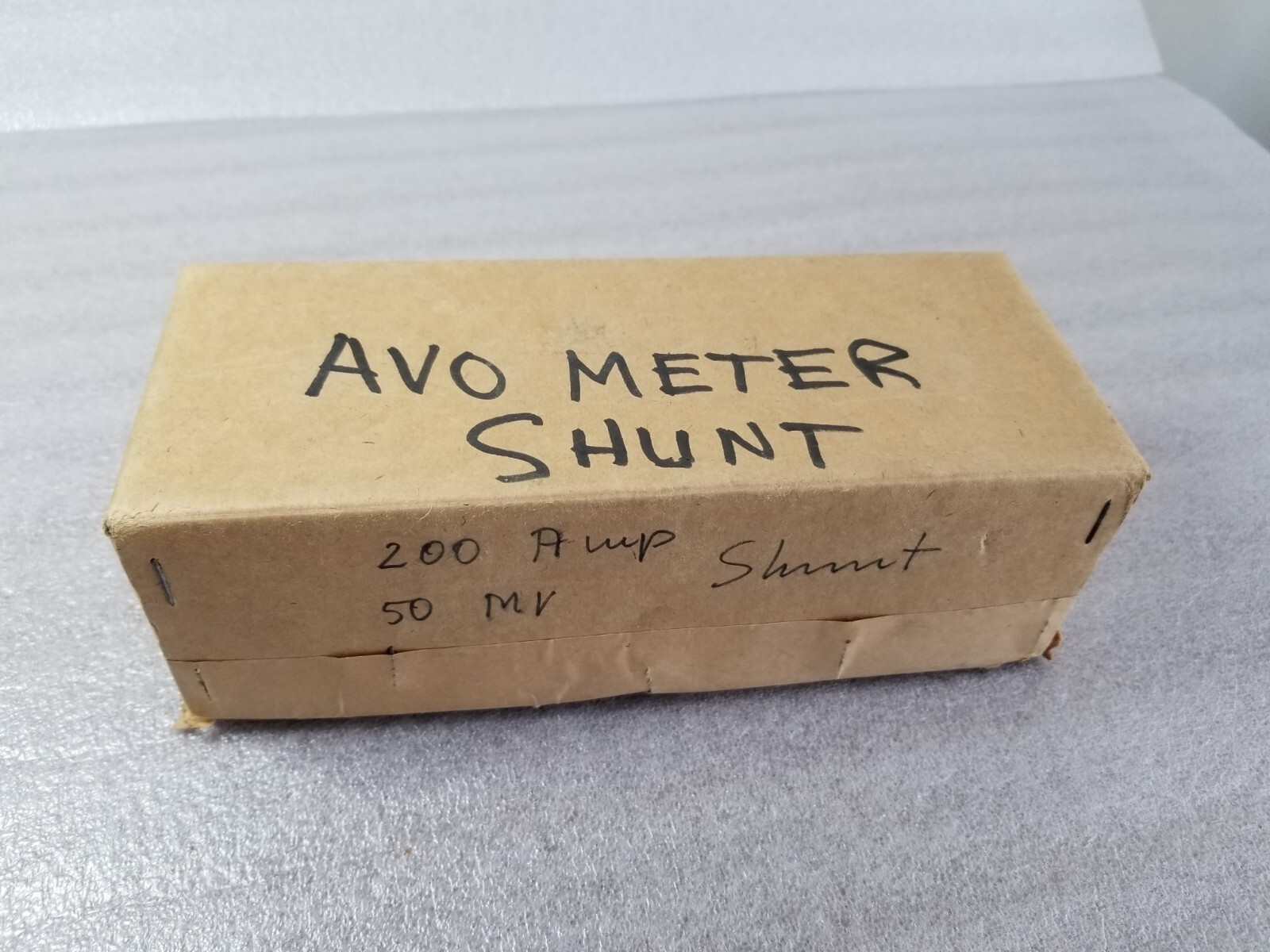 Lot of 2 SHUNT for Avometer Model 7 Vintage Multimeter 25 + 200Amps 50Mv