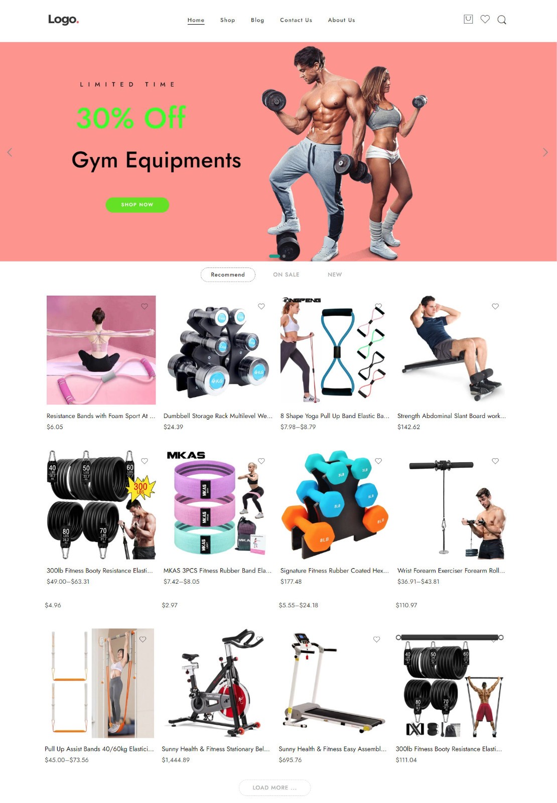 Dropshipping / Affiliate Website Business Affiliate + Fitness Products