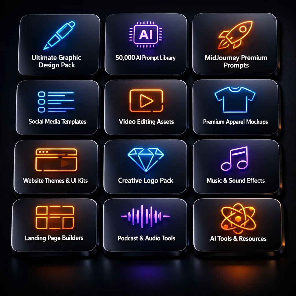 25 Million Digital Assets: Photos, Templates & More!