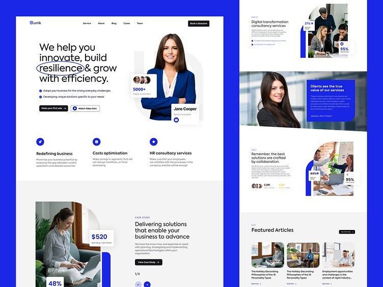 Professional Modern Website Design Shopify, WordPress, Wix, Squarespace Develper