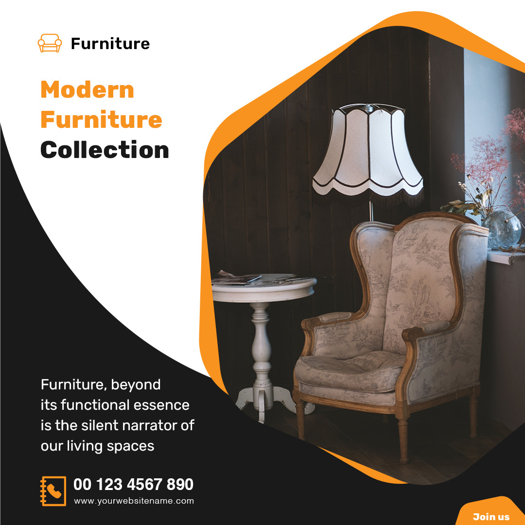 Modern Furniture Social Media Marketing Templates