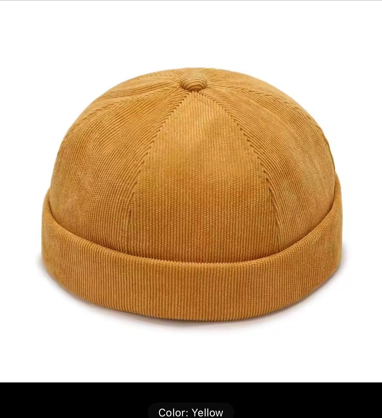 New Four Seasons Hip Hop Hats, Trendy Beanie Landlord Hats, Casual Round Caps, M
