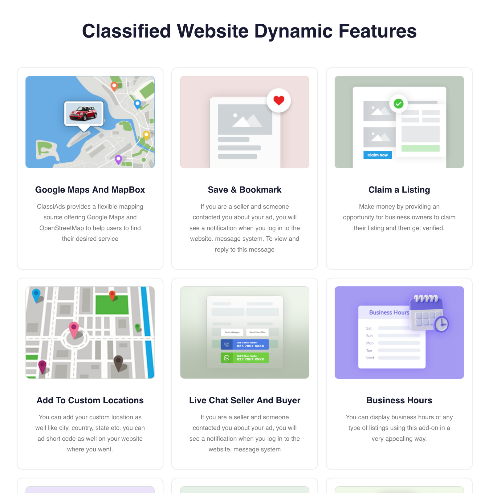Craigslist Style Classified Website Design with Free 5GB VPS Web Hosting