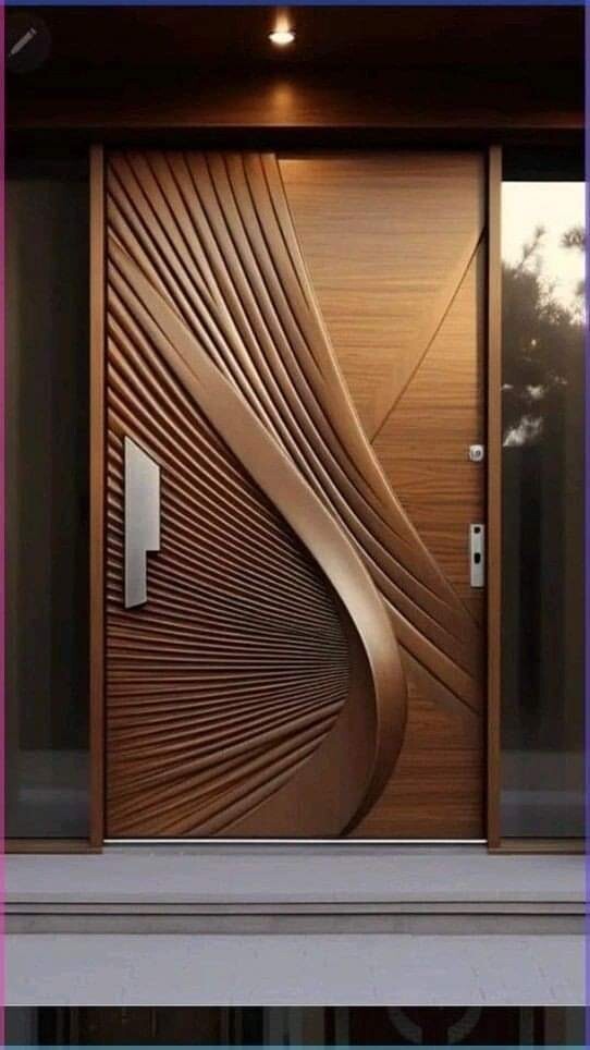 Residential front door ideas, 2 panel plank cherry, mohogany and more designs