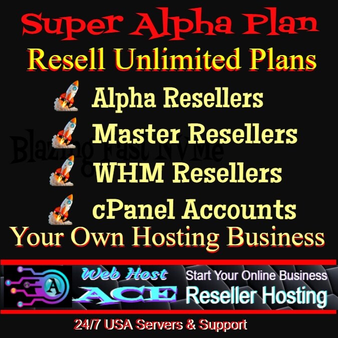 Super Alpha Reseller Hosting-GOPRO WHMCS+WP Website-Free Cash Gen Website Bonus