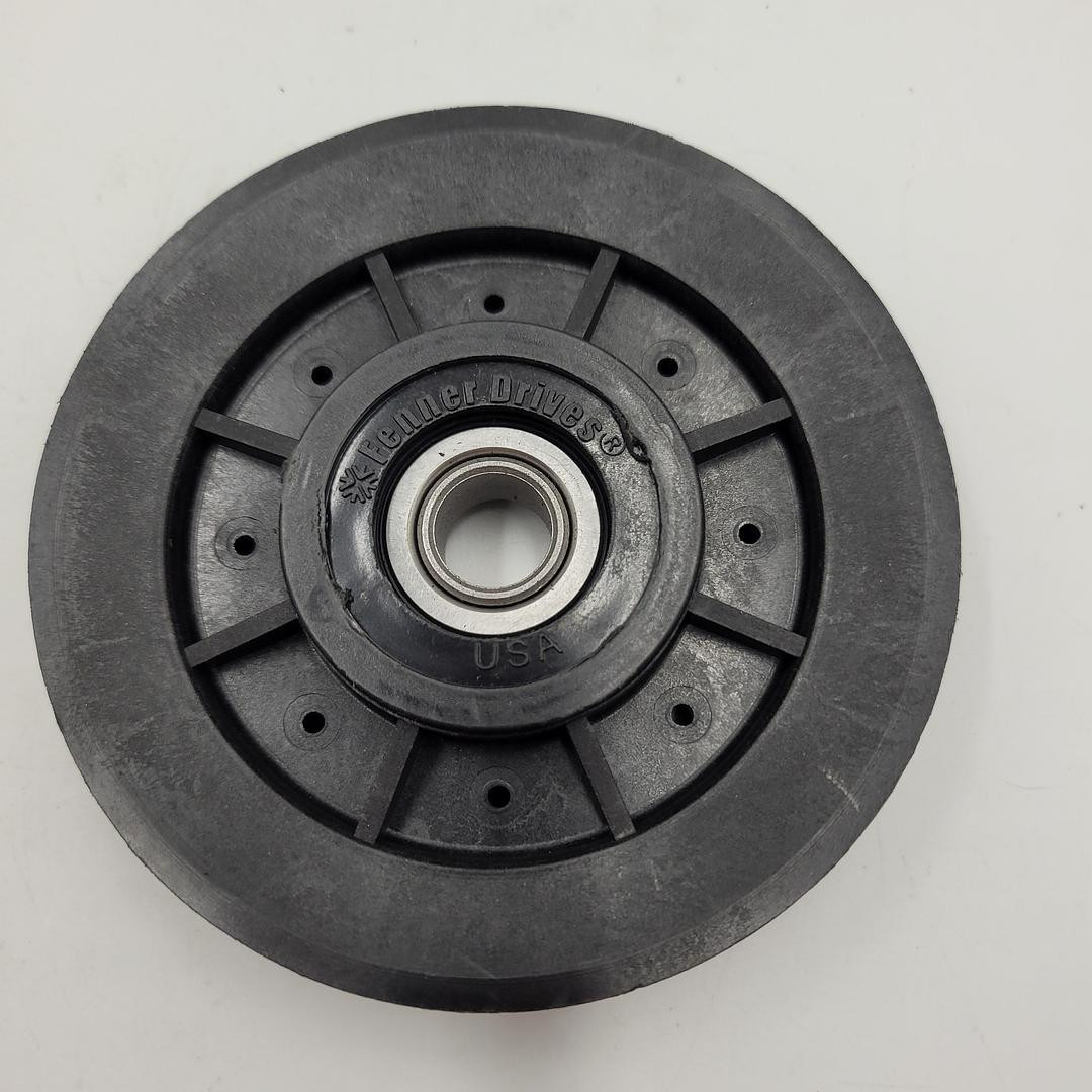 FENNER DRIVES Idler Pulley for 4L, A, Ax V-Belts, 4″ OD, for 1/2″ Shaft Diameter
