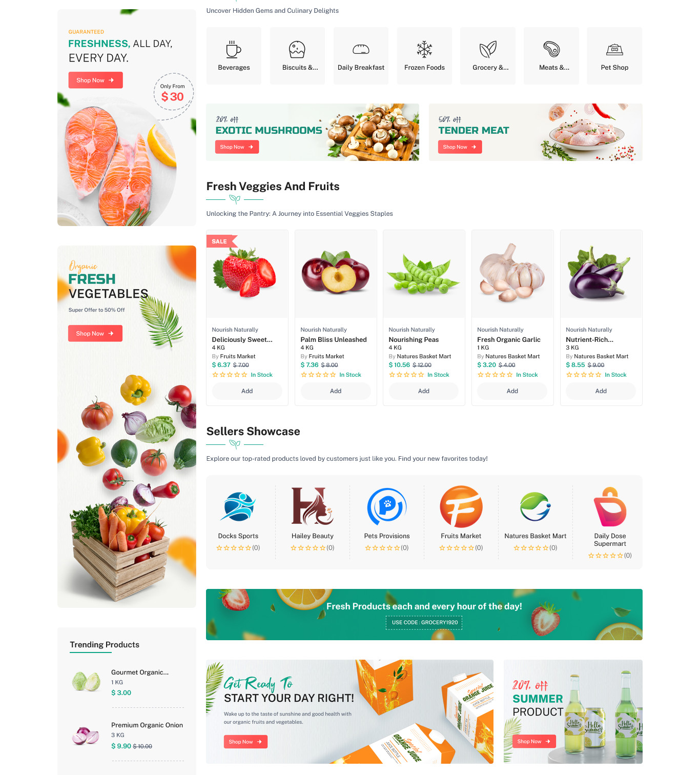 Kartio Multi-Vendor PHP eCommerce Platform | Angular & Laravel REST API Solution