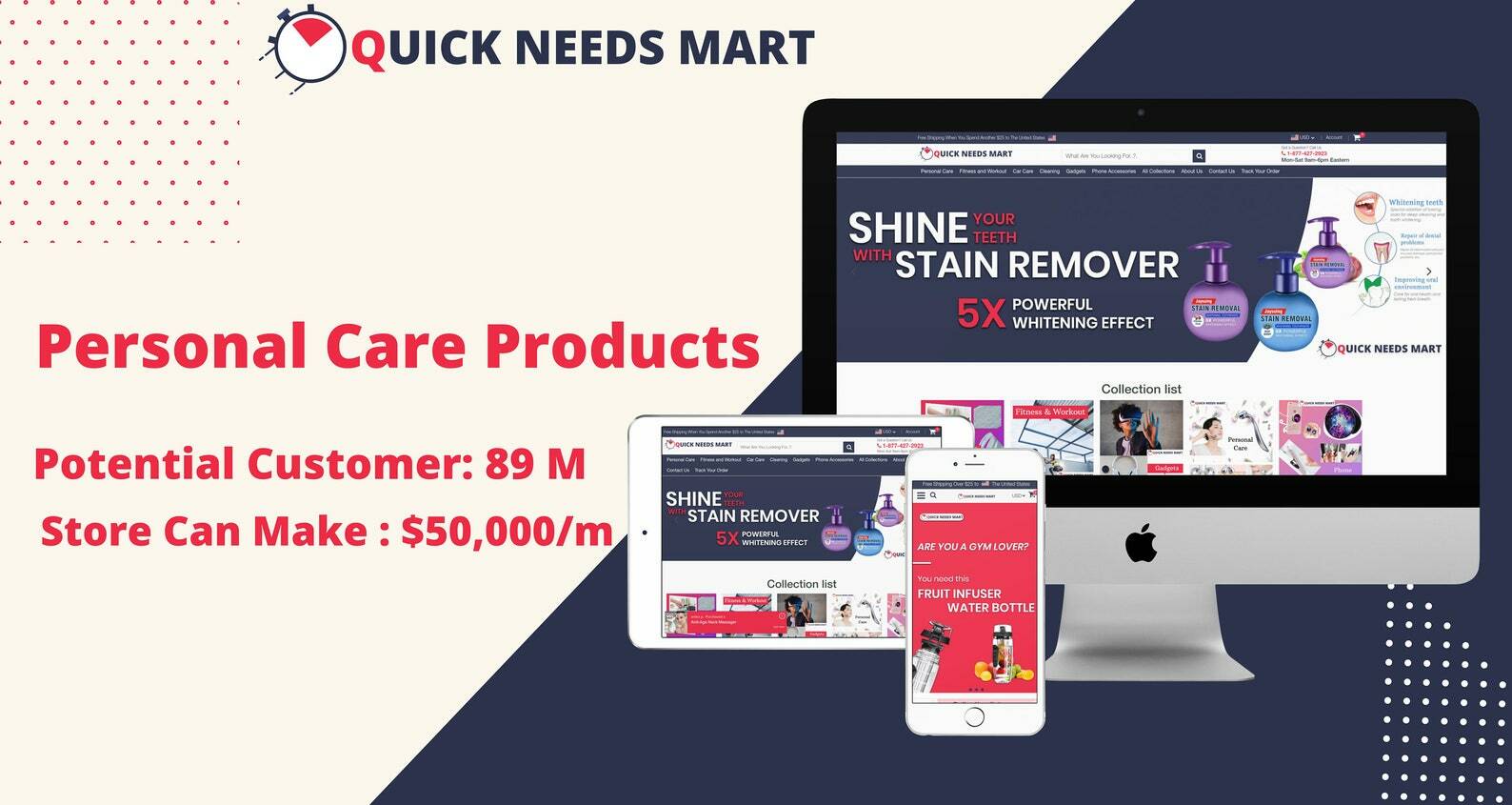 High Potential Shopify store, Readymade Turnkey websites for sale