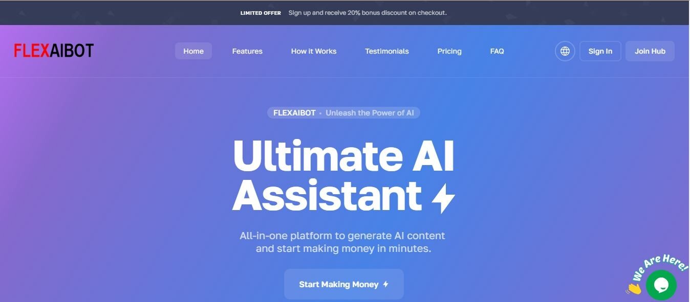 Established and Profitable AI SaaS Website Offering Subscription-Based Services