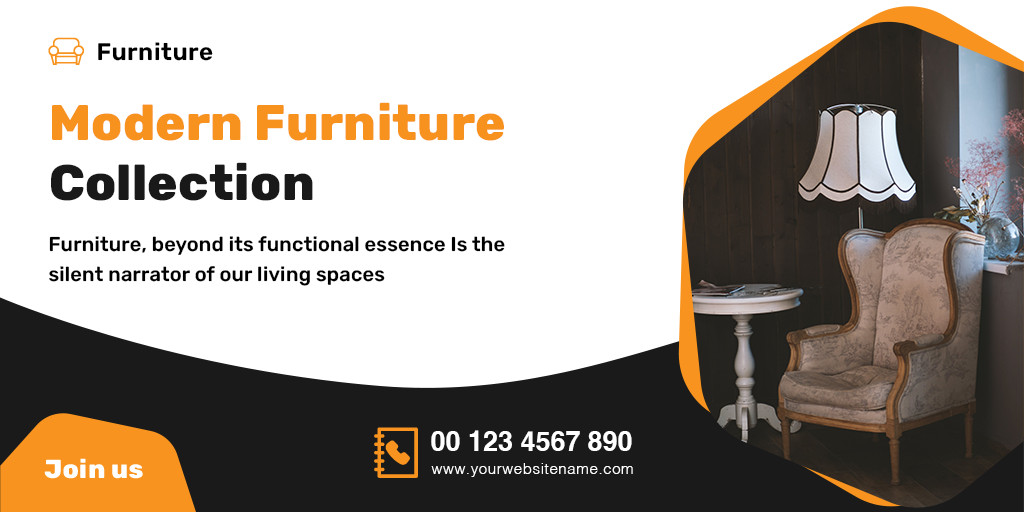 Modern Furniture Social Media Marketing Templates