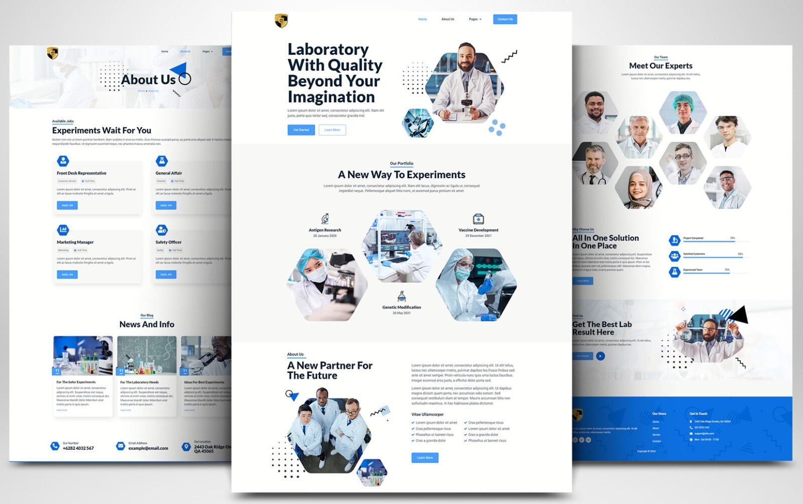 CUSTOM PROFESSIONAL WEBSITE FOR DOCTORS, CLINICS, MEDICAL SERVICES & HEALTHCARE