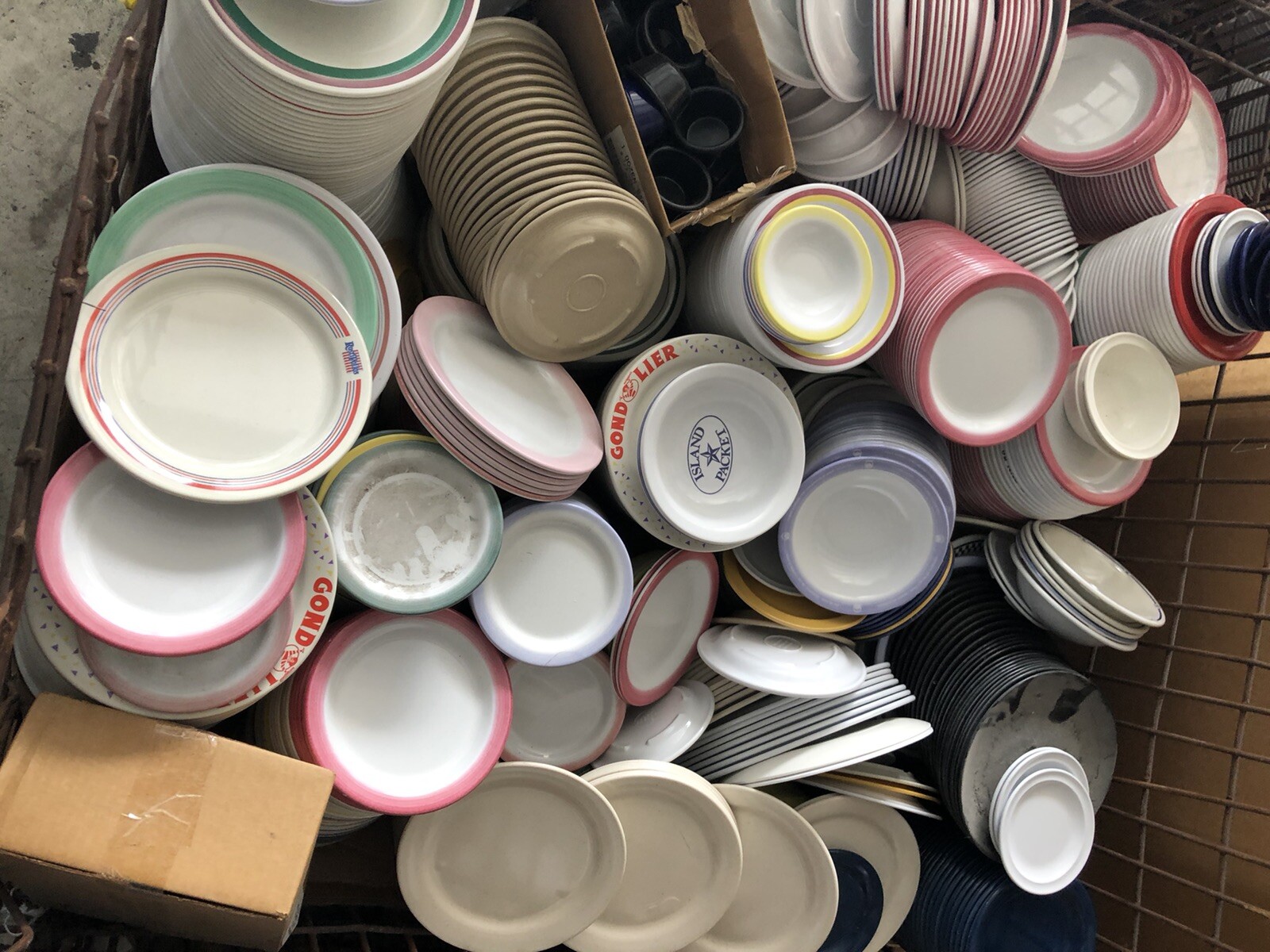 Complete Ebay Store Inventory Sale Plates Cups Bowls Etc All New 10000+ Items Ok