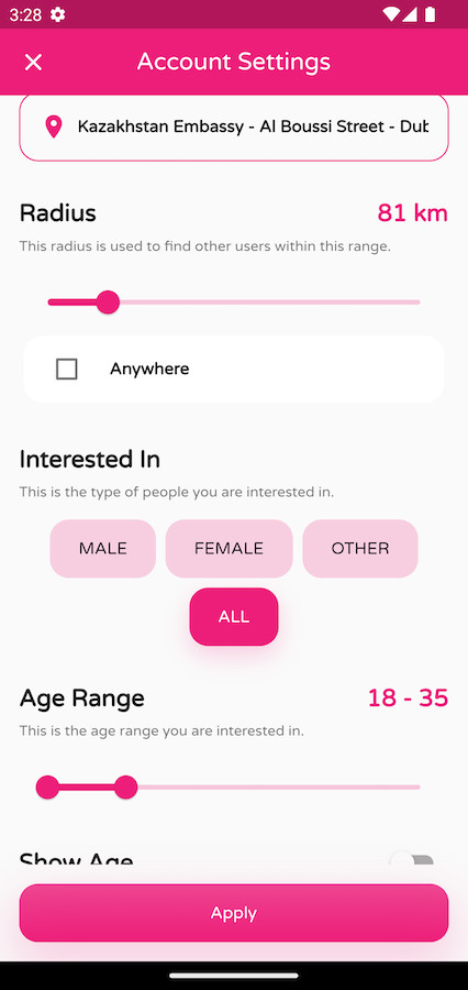 Bella Mio – Flutter Dating App | iOS + Android | Firebase Admin Panel