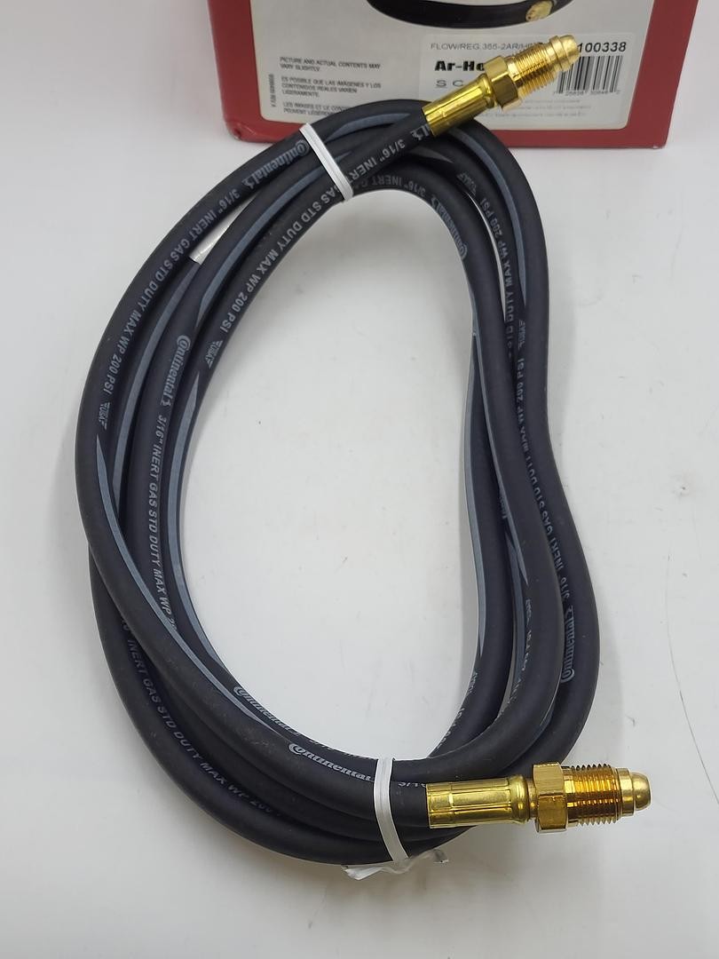 Harris (Continental brand) 10′ 3/16″ inert gas hose ONLY *New in box* 200 PSI