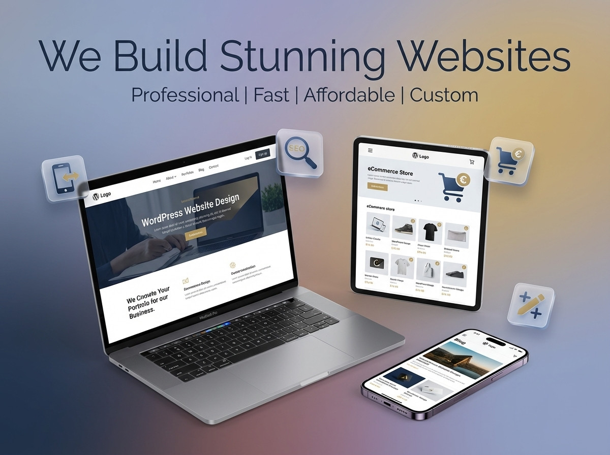 I Will Create a Professional WordPress Website | Business, eCommerce, Blog
